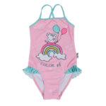 Μαγιό ολόσωμο Peppa Pig rainbow