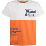 Μπλούζα skate skills πορτοκαλί