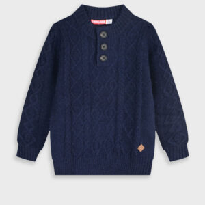 Πουλόβερ μπλε 13-125004-6