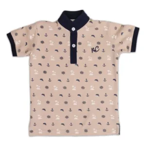 Polo Κοντομάνικο Μαύρο Πράσινο 36-917